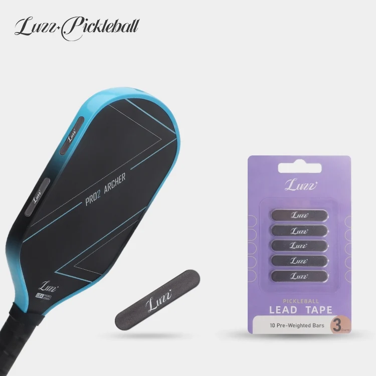 Luzz Weighted Lead Tape for Pickleball Paddles (10-Pack) [Authorized Reseller]