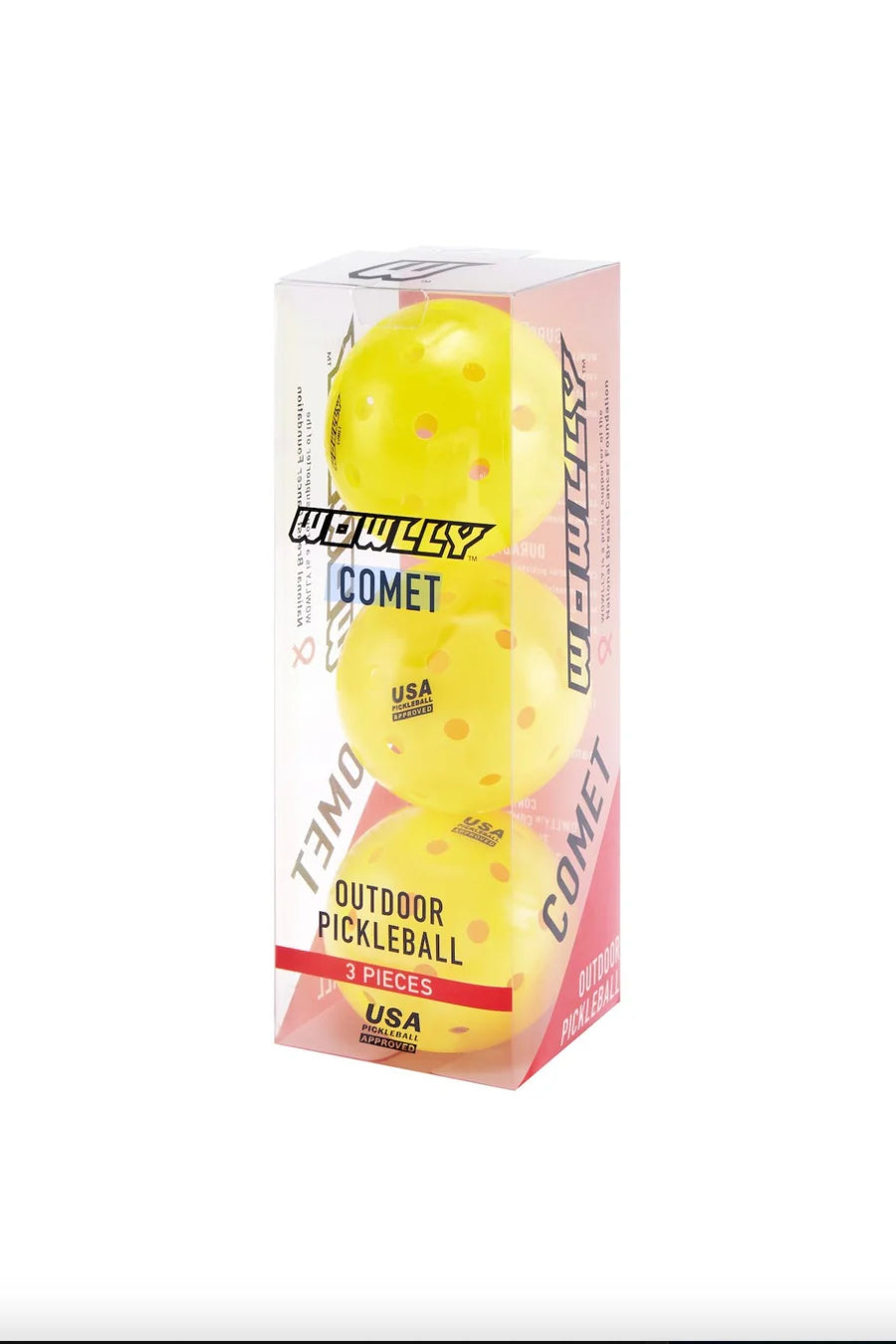Wowlly Comet Outdoor Balls (Pink/Yellow/Green)