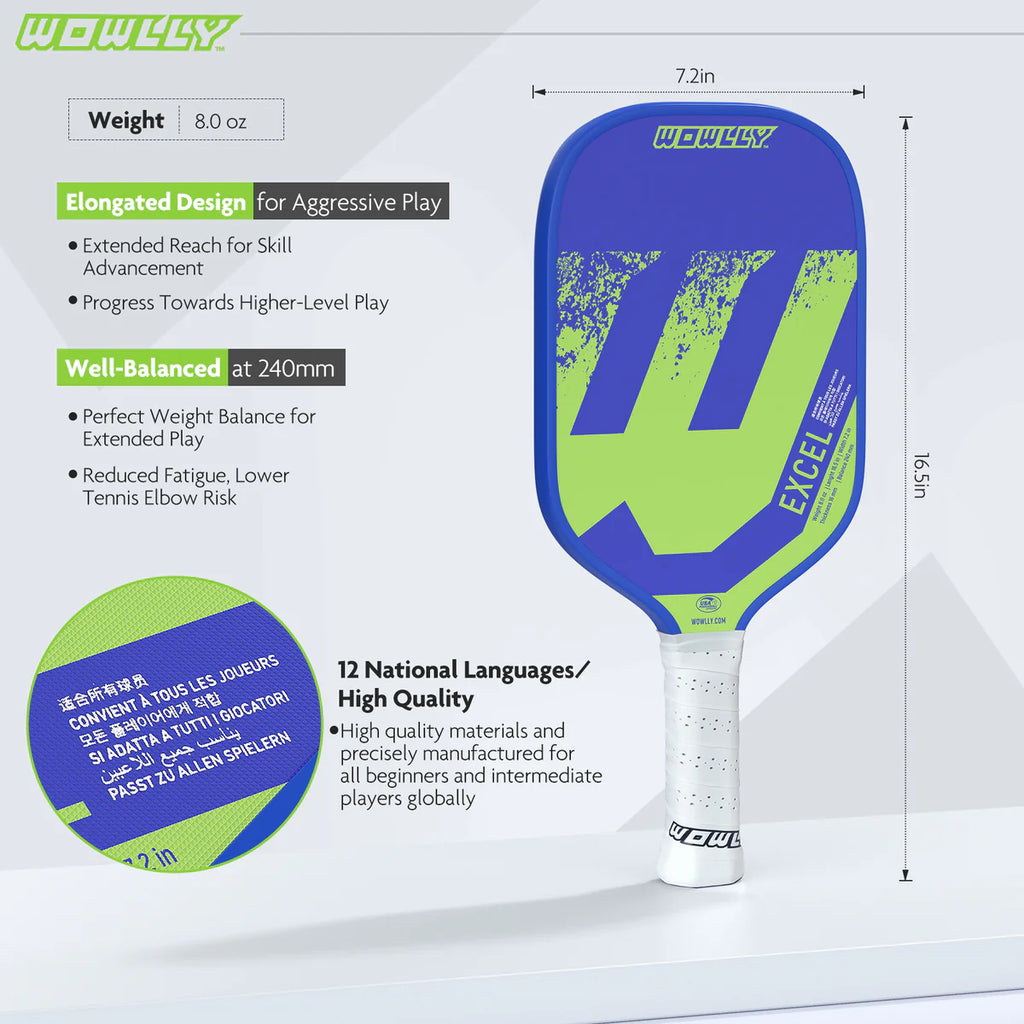 Wowlly Excel Pickleball Paddle