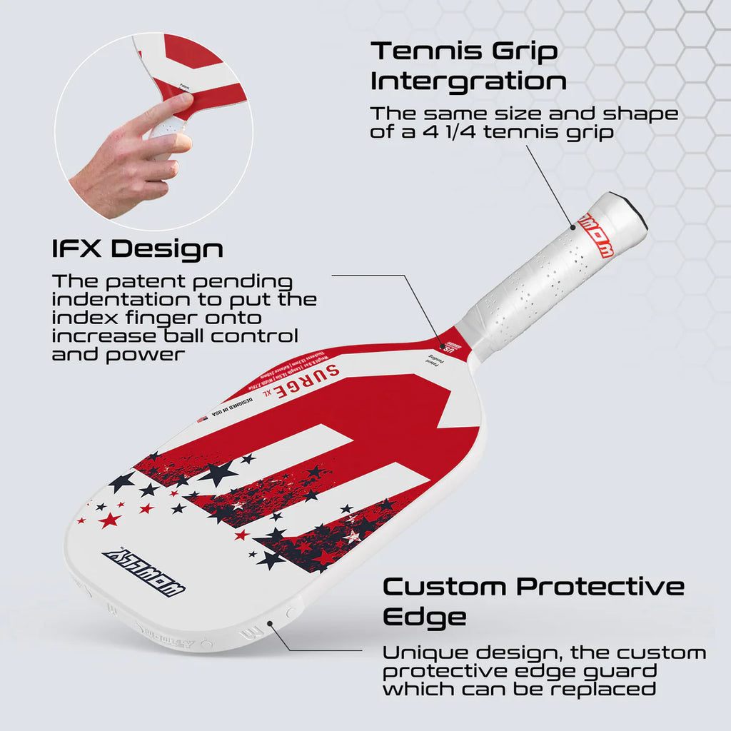 Wowlly Surge XL (Canada/USA) Pickleball Paddle