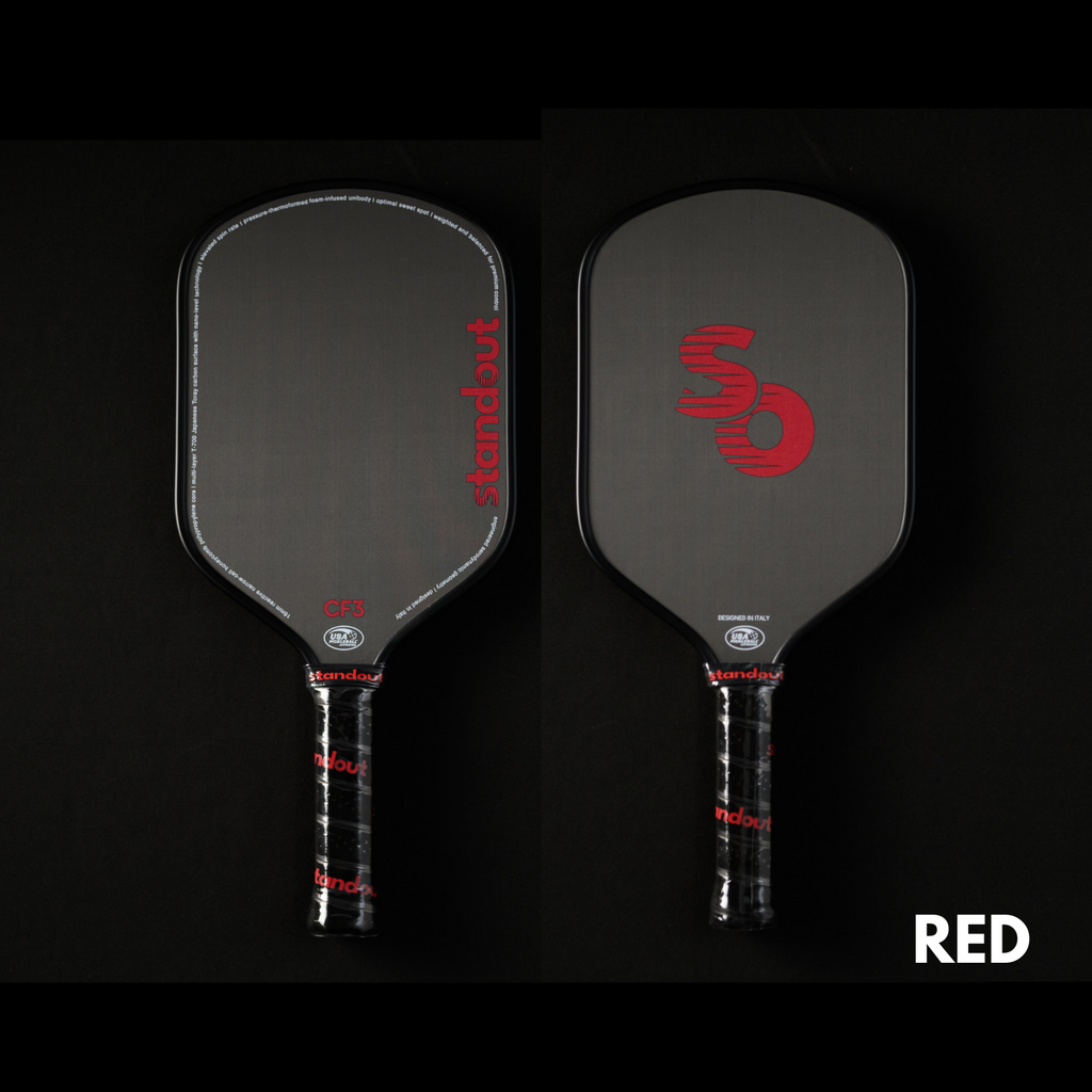 Standout CF3 16mm Power (Red/Lilac) - Includes Paddle Cover