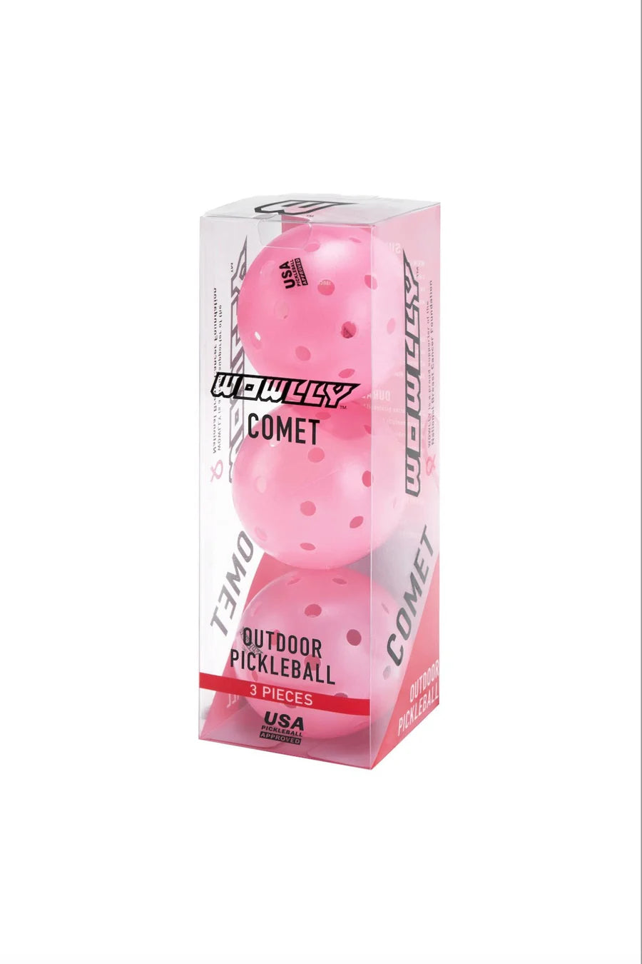 Wowlly Comet Outdoor Balls (Pink/Yellow/Green)