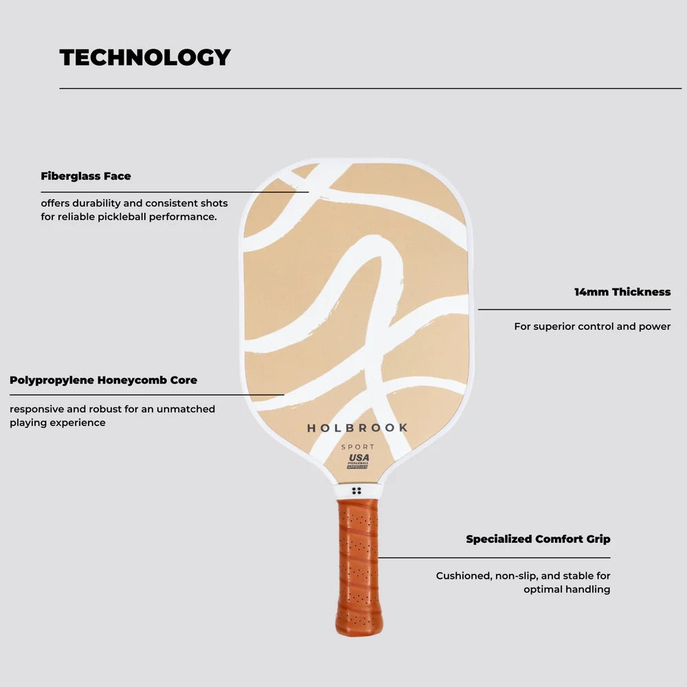 HOLBROOK Sport - DUNE Pickleball Paddle for beginners