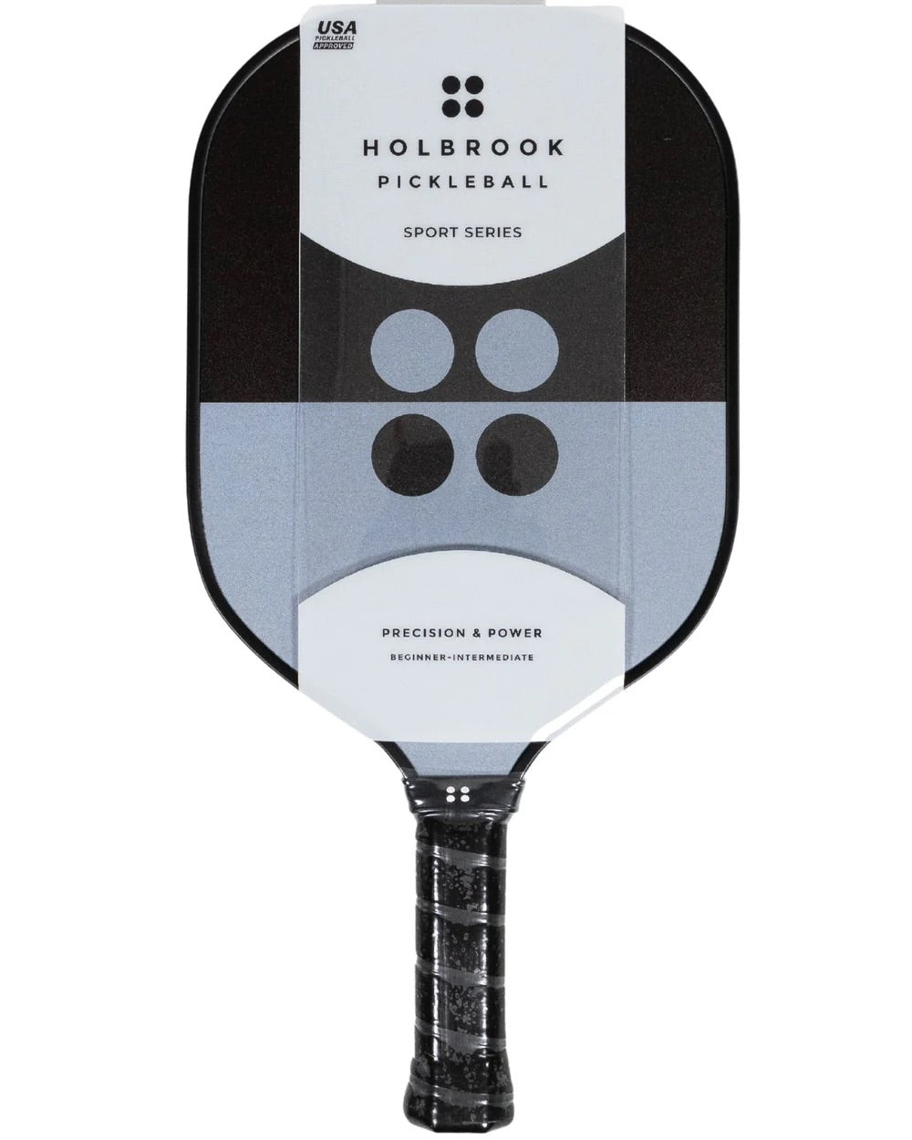 HOLBROOK Sport - MIDNIGHT Pickleball Paddle for beginners