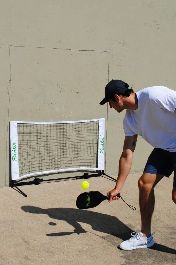 [BUNDLE] PICKLIN' The Dink Net + CORE Stealth Foam Pickleball balls (Pack of 3)