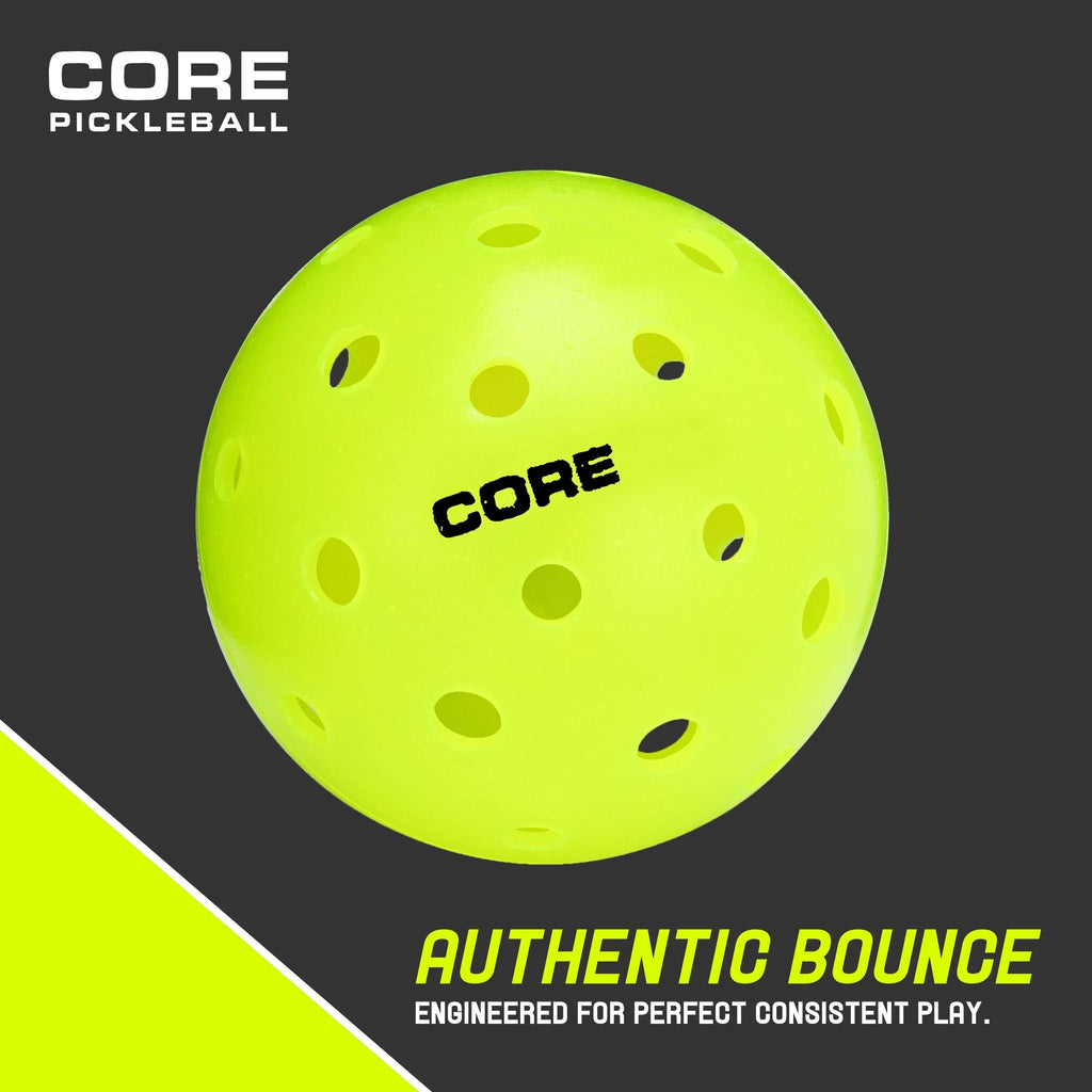 CORE Outdoor 40-hole Pickleball balls