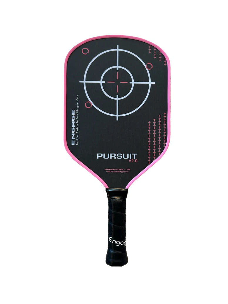 ENGAGE Pursuit V2.0 Amplified Carbon Surface Hybrid Pickleball paddle