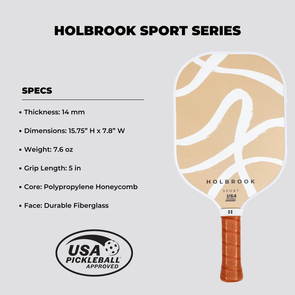 HOLBROOK Sport - DUNE Pickleball Paddle for beginners