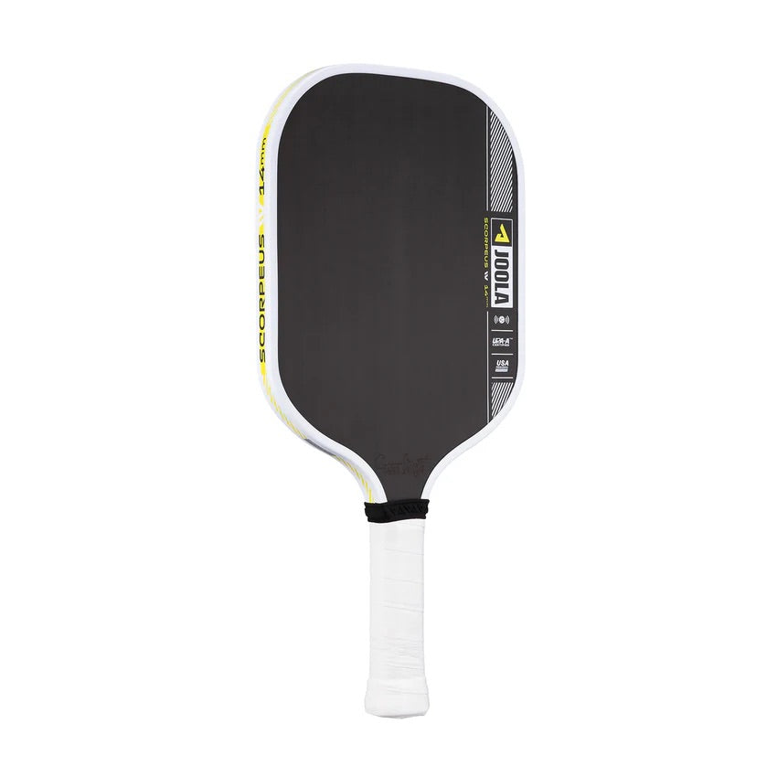 JOOLA Anna Bright 14mm / Collin Johns 16mm - Scorpeus Pro IV Pickleball Paddle