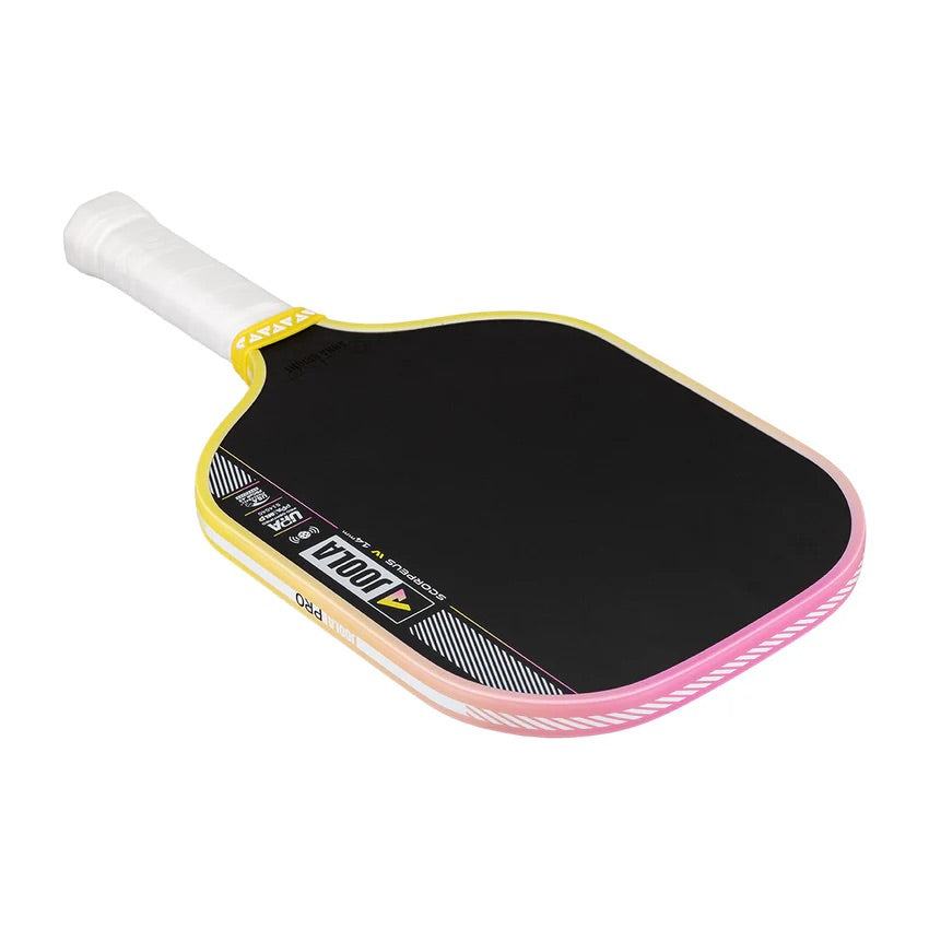 JOOLA Anna Bright Scorpeus Pro IV Pickleball Paddle - Guava Rush