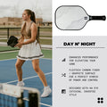 HOLBROOK Performance DAY N' NIGHT Pickleball Paddle 14mm | Hybrid Power, Control