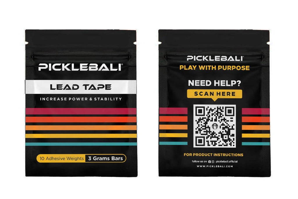 PICKLEBALI Lead Tape pack (10 pcs) for Pickleball