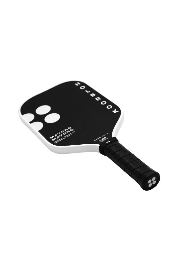 HOLBROOK Mav Pro 16mm 2.0 Pickleball Paddle | Carbon Fibre, USAPA Approved