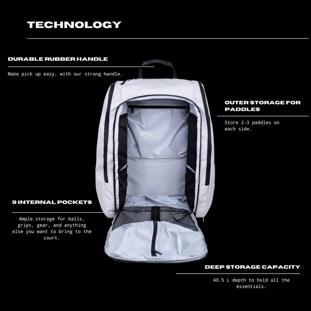 HOLBROOK Podium Pickleball Bag 40L - Light Grey