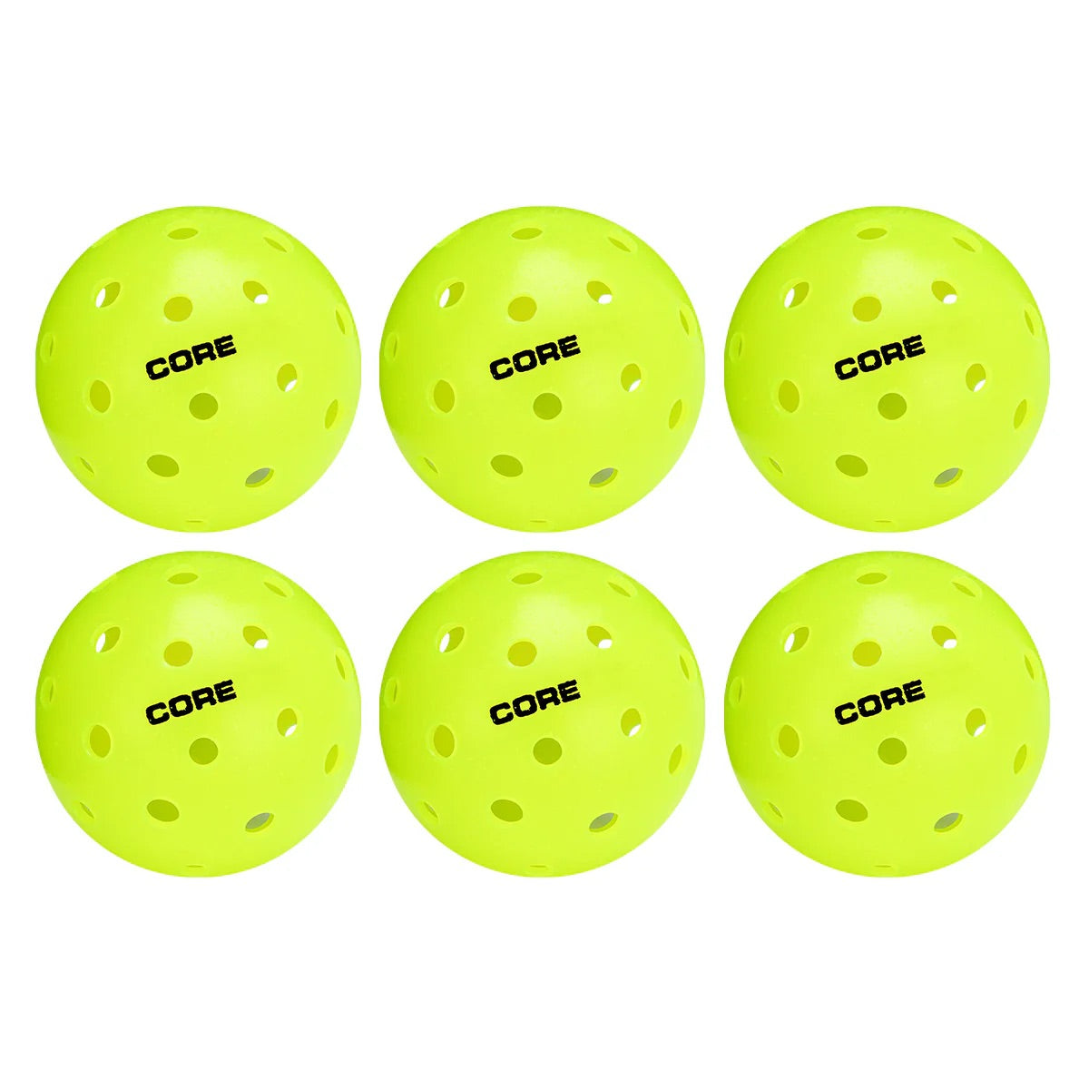 CORE Outdoor 40-hole Pickleball balls