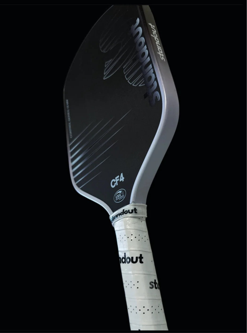 STANDOUT CF4 CONTROL Carbon Fibre Pickleball Paddle 16mm | USAPA approved
