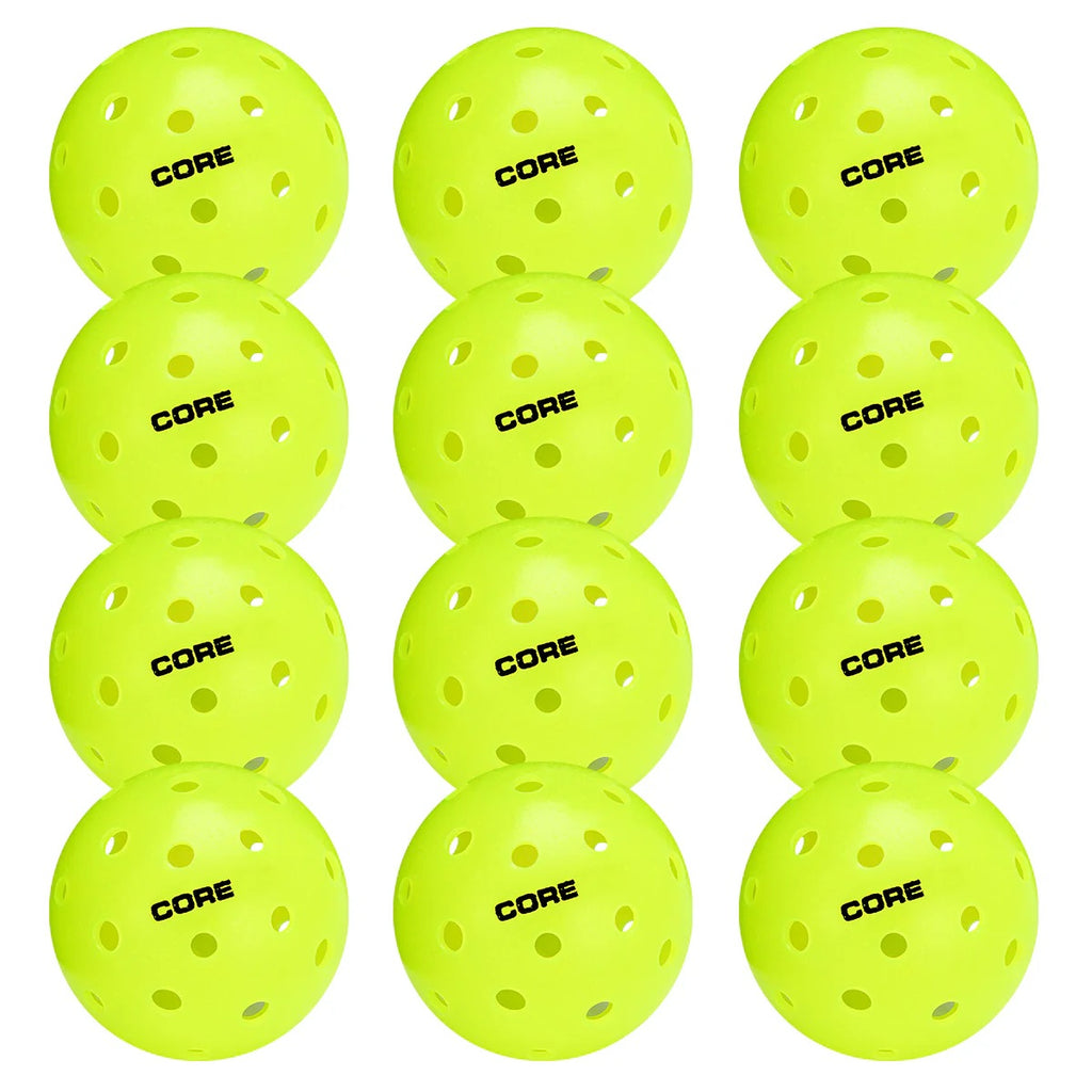 CORE Outdoor 40-hole Pickleball balls