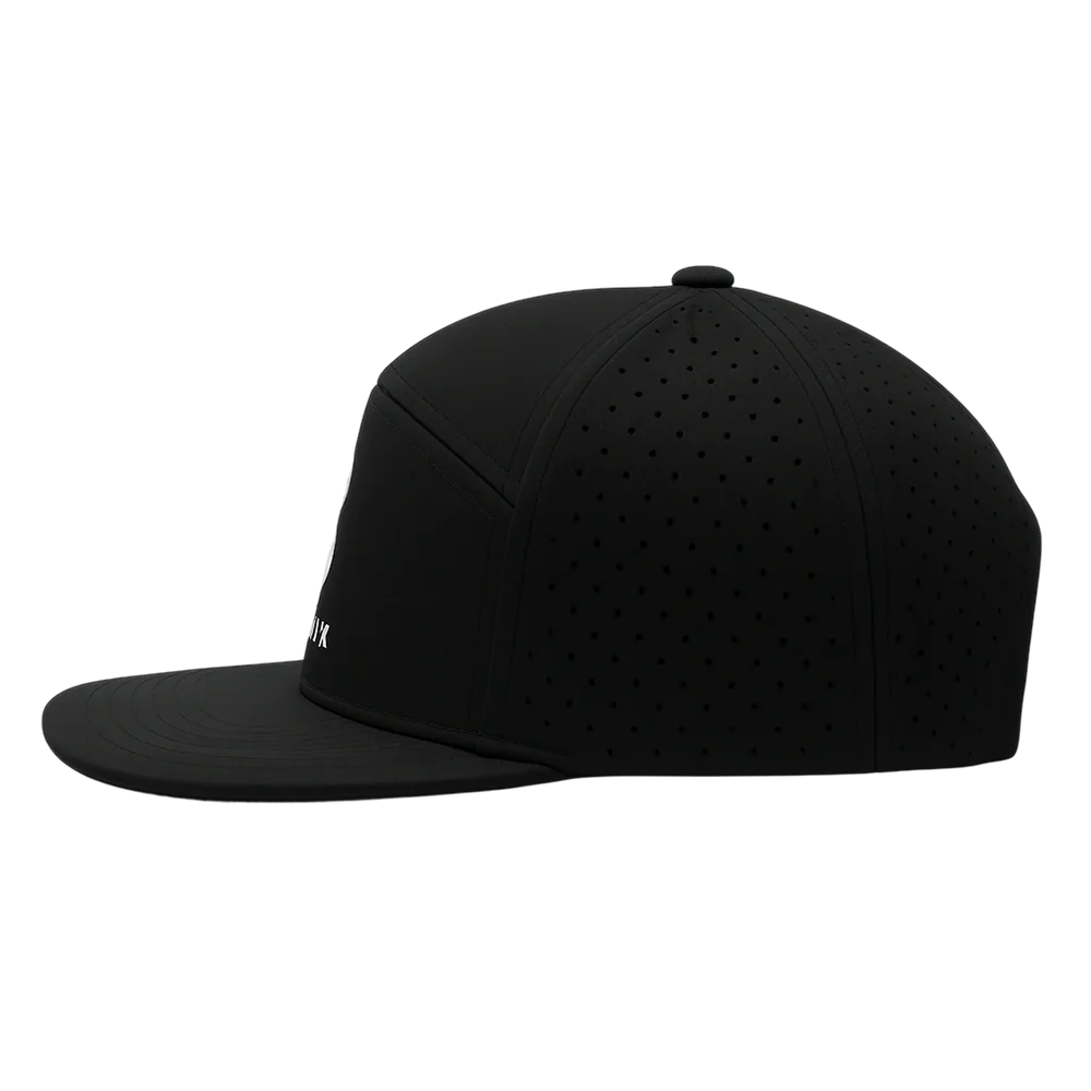 Holbrook 6 Panel Snapback – Black