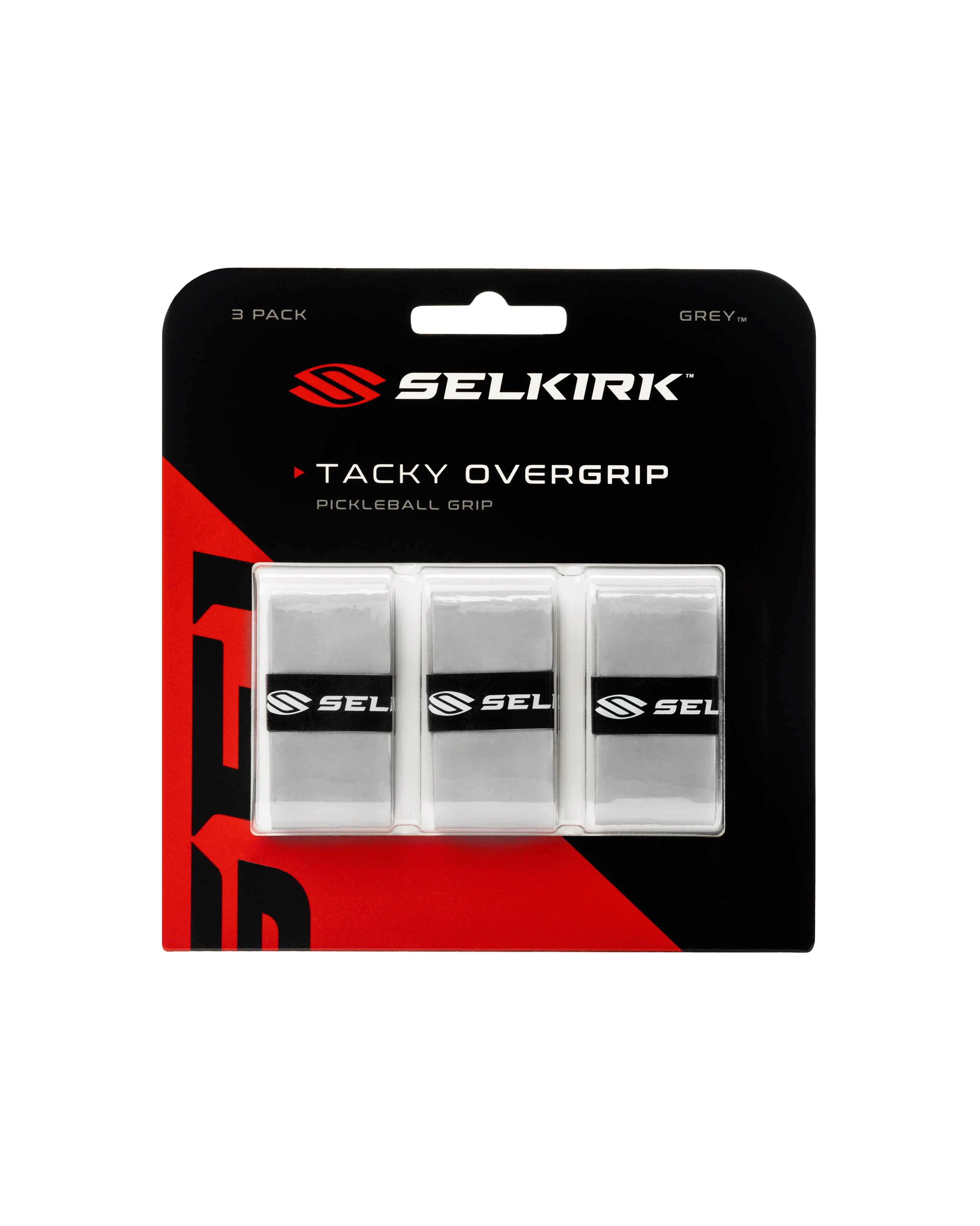 Selkirk Tacky Overgrips 3 Pack - GRAY