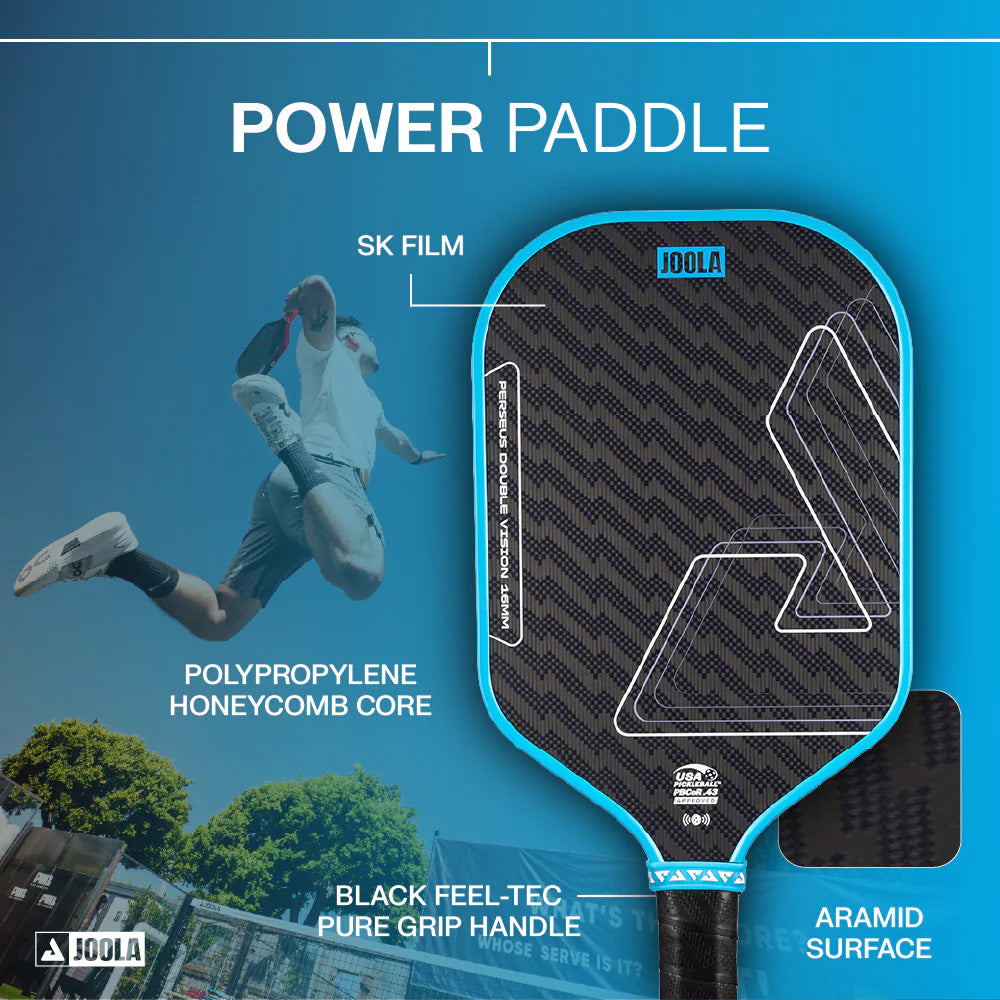 JOOLA Perseus Double Vision 16MM Pickleball Paddle