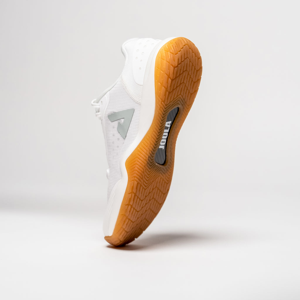 [PRE-ORDER] JOOLA R4lly Shoes White/Gum (Men)