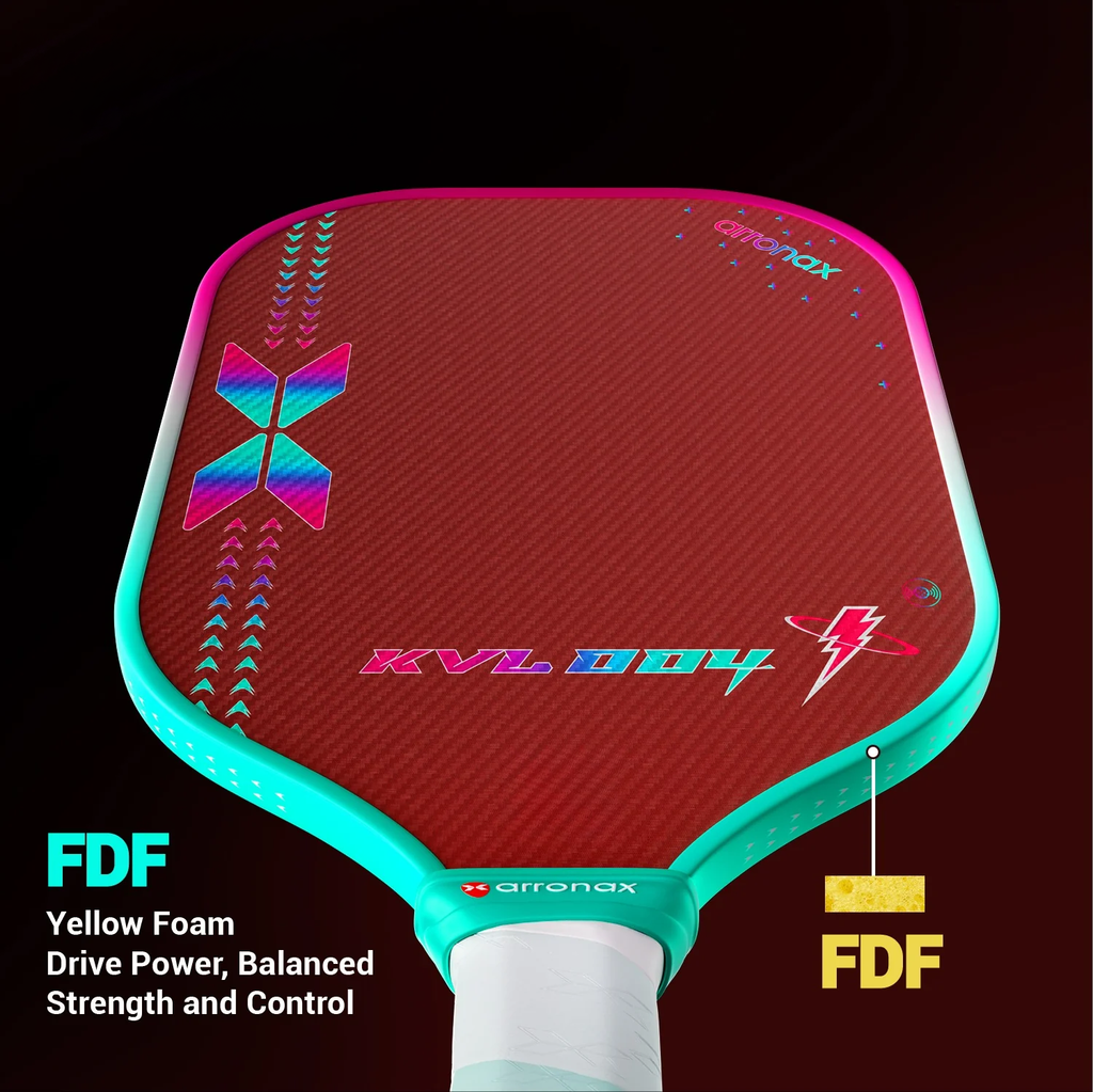 Arronax KVL004 Kevlar Carbon Fiber Pickleball Paddle 16mm