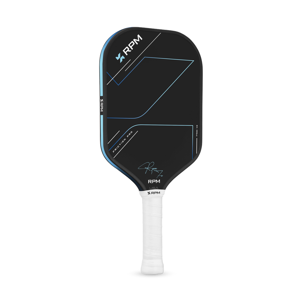 RPM FRICTION PRO 14MM/16MM ELONGATED V2 Pickleball Paddle