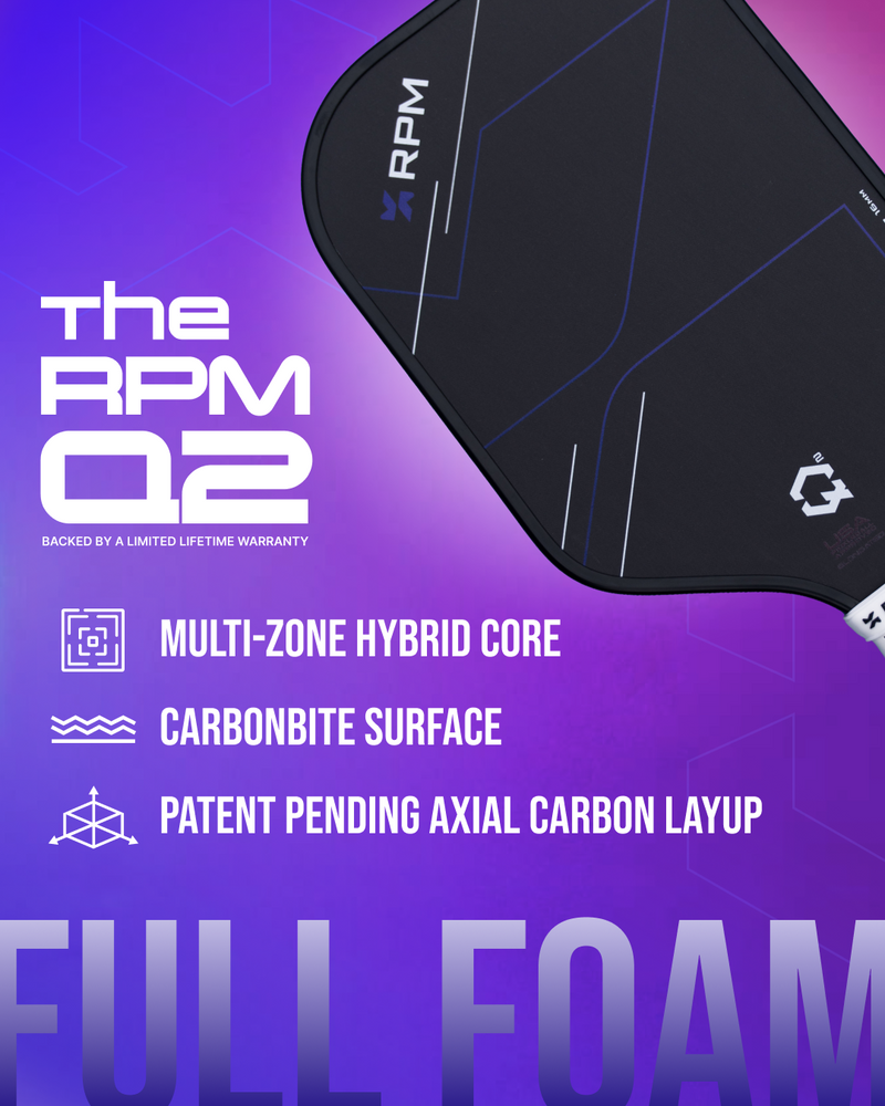 RPM Q2 Full Foam Pickleball Paddle